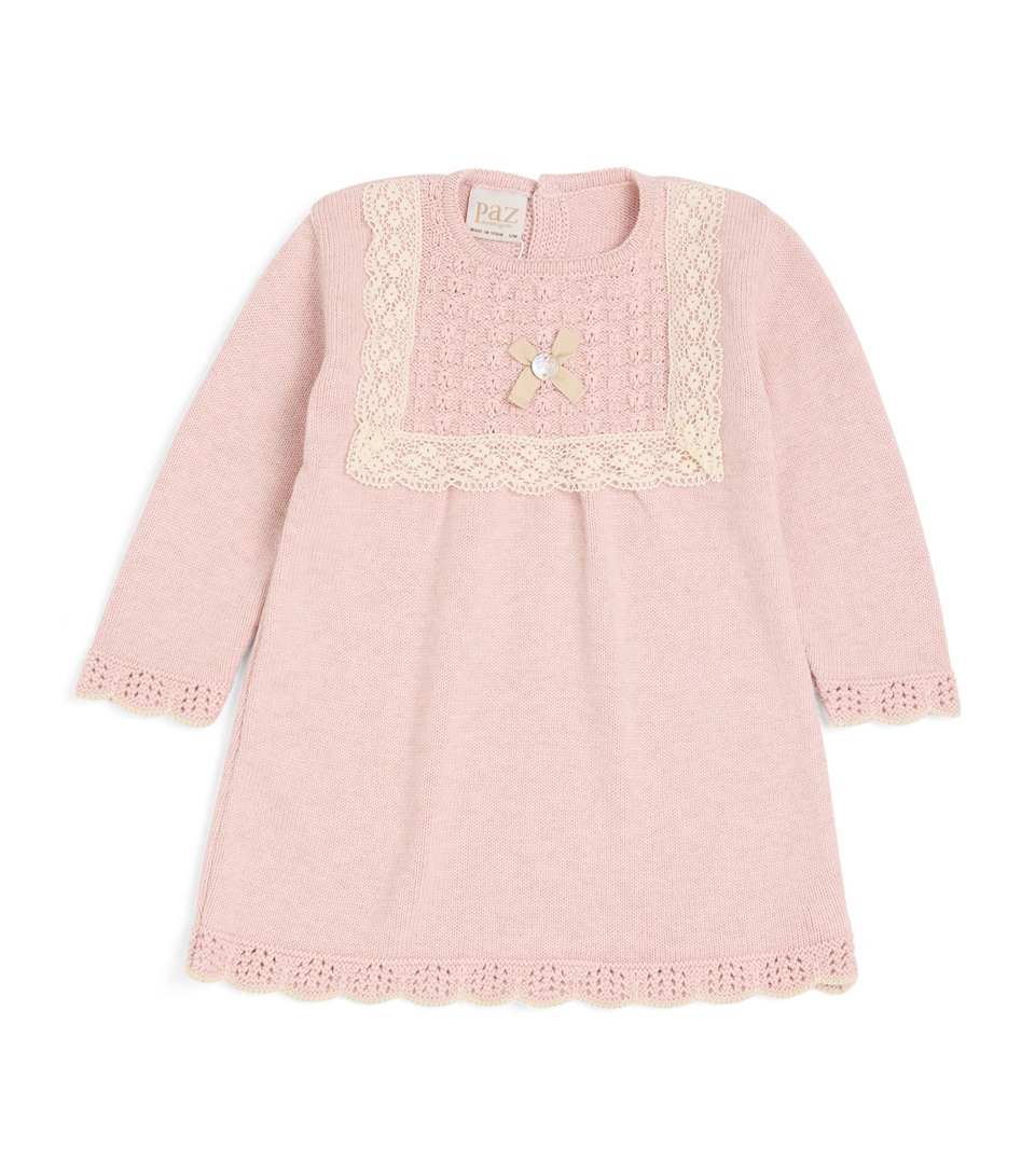 Cotton-Blend Knitted Dress (12 Months)