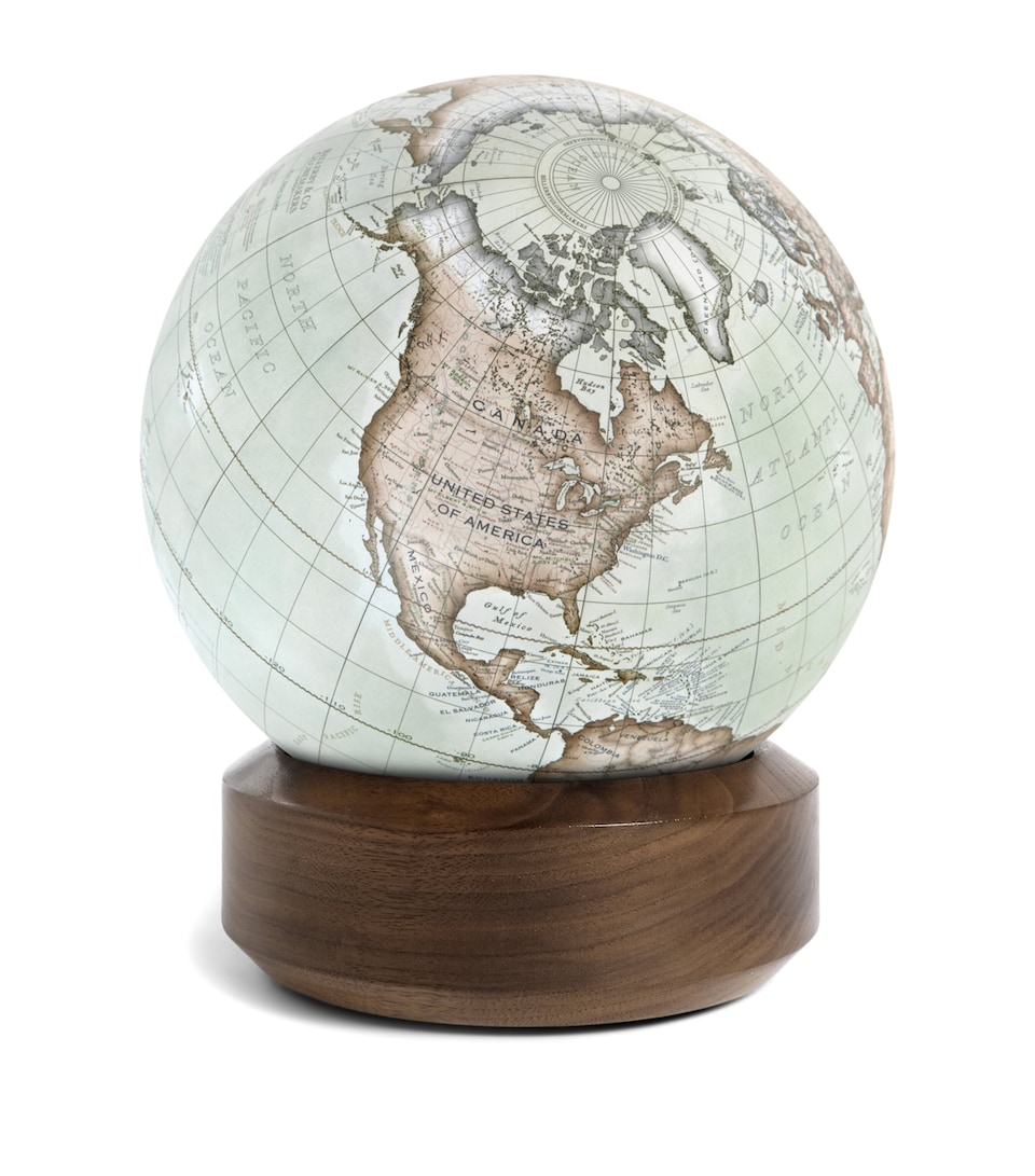 The Walnut Standard Desk Globe (22cm)