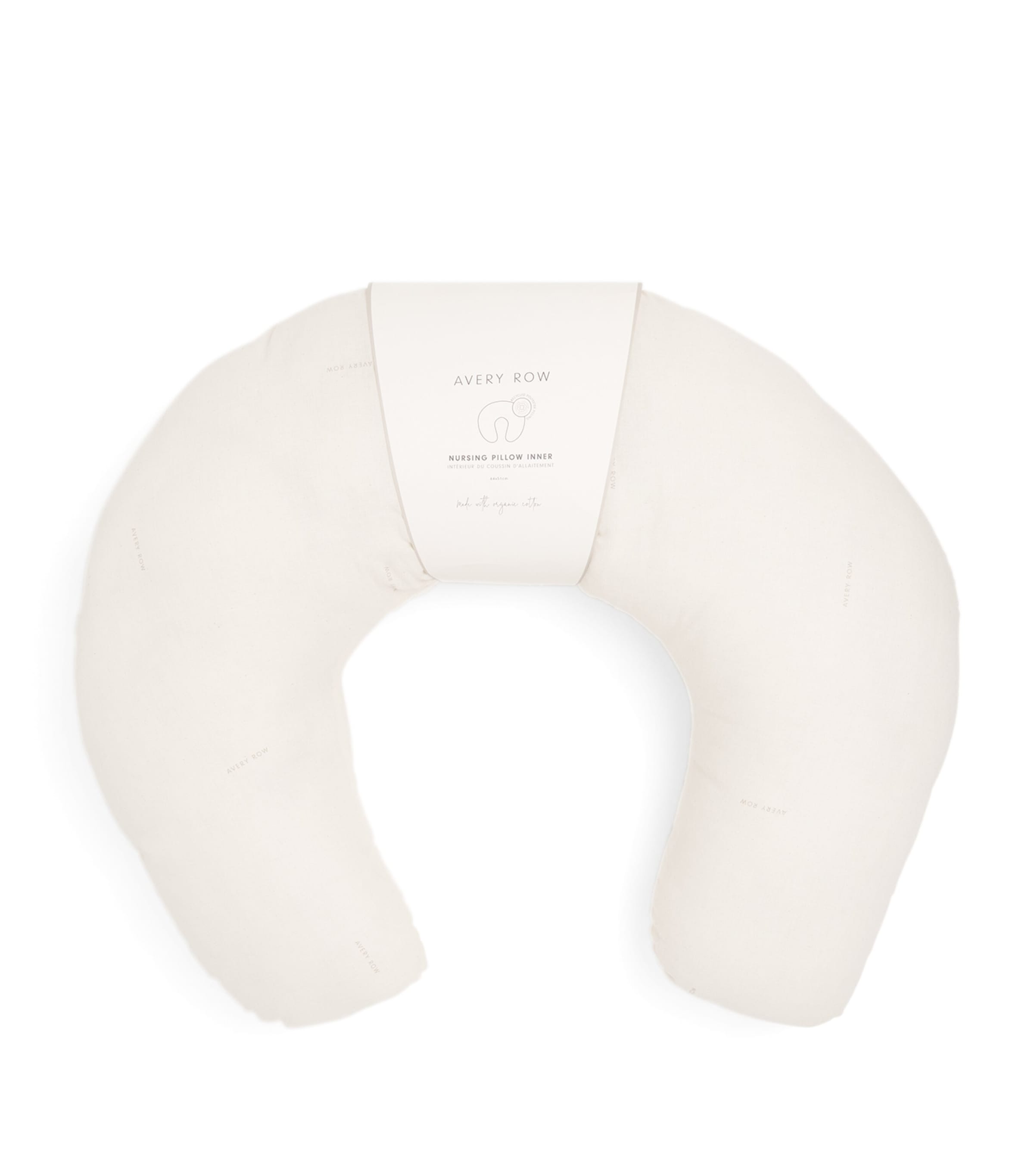 Avery Row Organic Cotton Nursing Pillow Riverbank