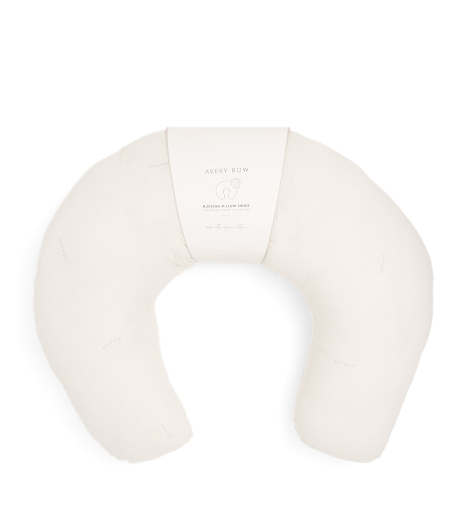 Avery Row Organic Cotton Nursing Pillow Riverbank