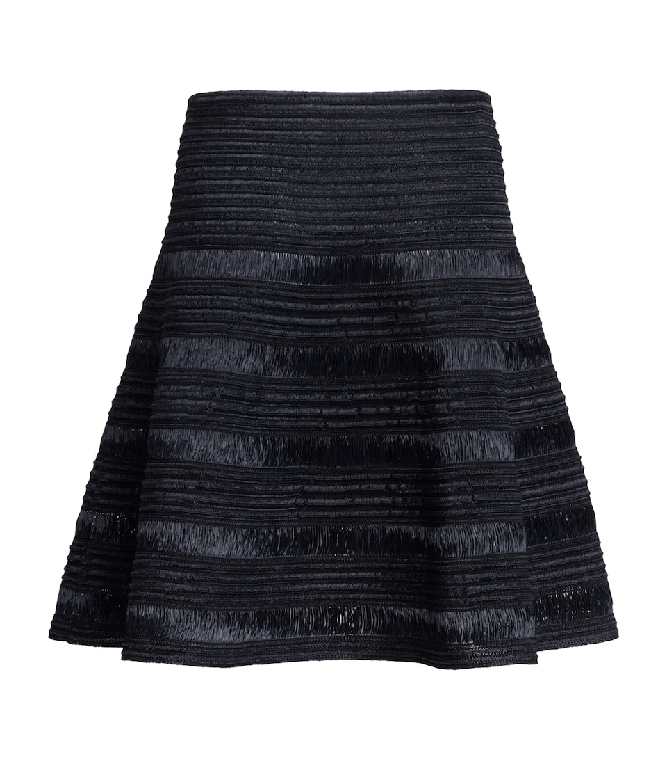 Raffia Mini Skirt