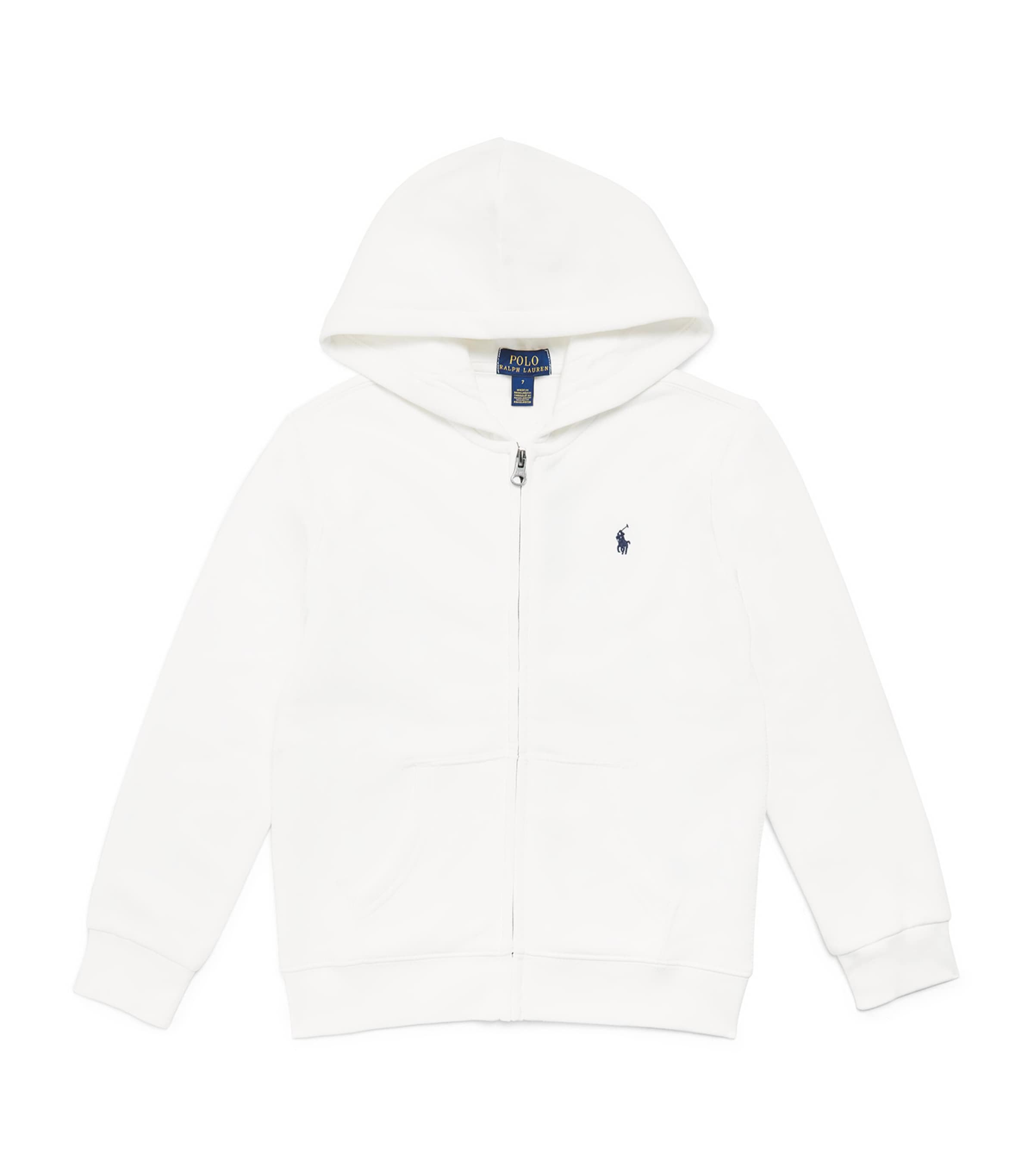 Ralph Lauren Kids Polo Pony Hoodie (2-7 Years) White