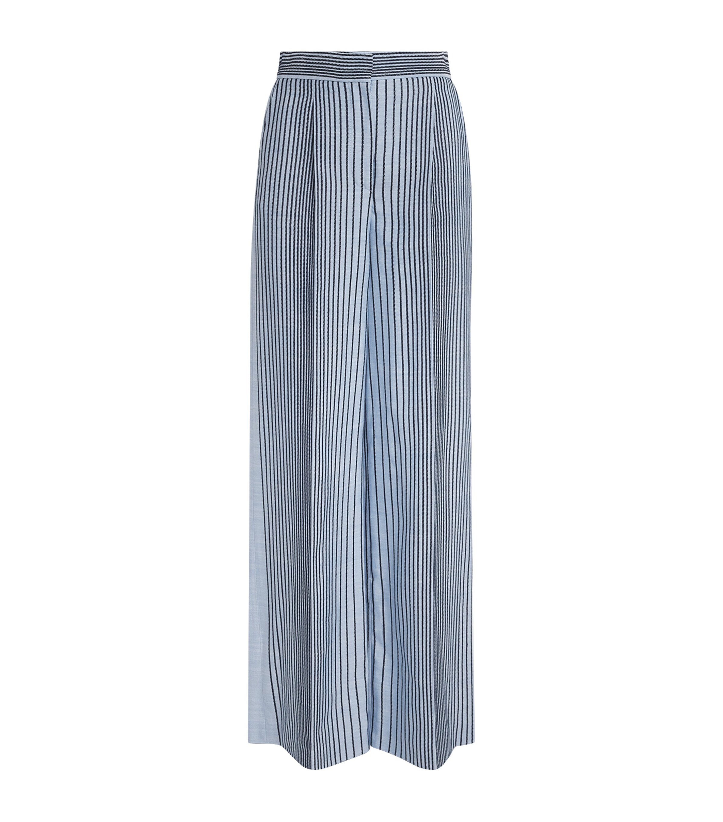 Embroidered Stripe Alanel Trousers