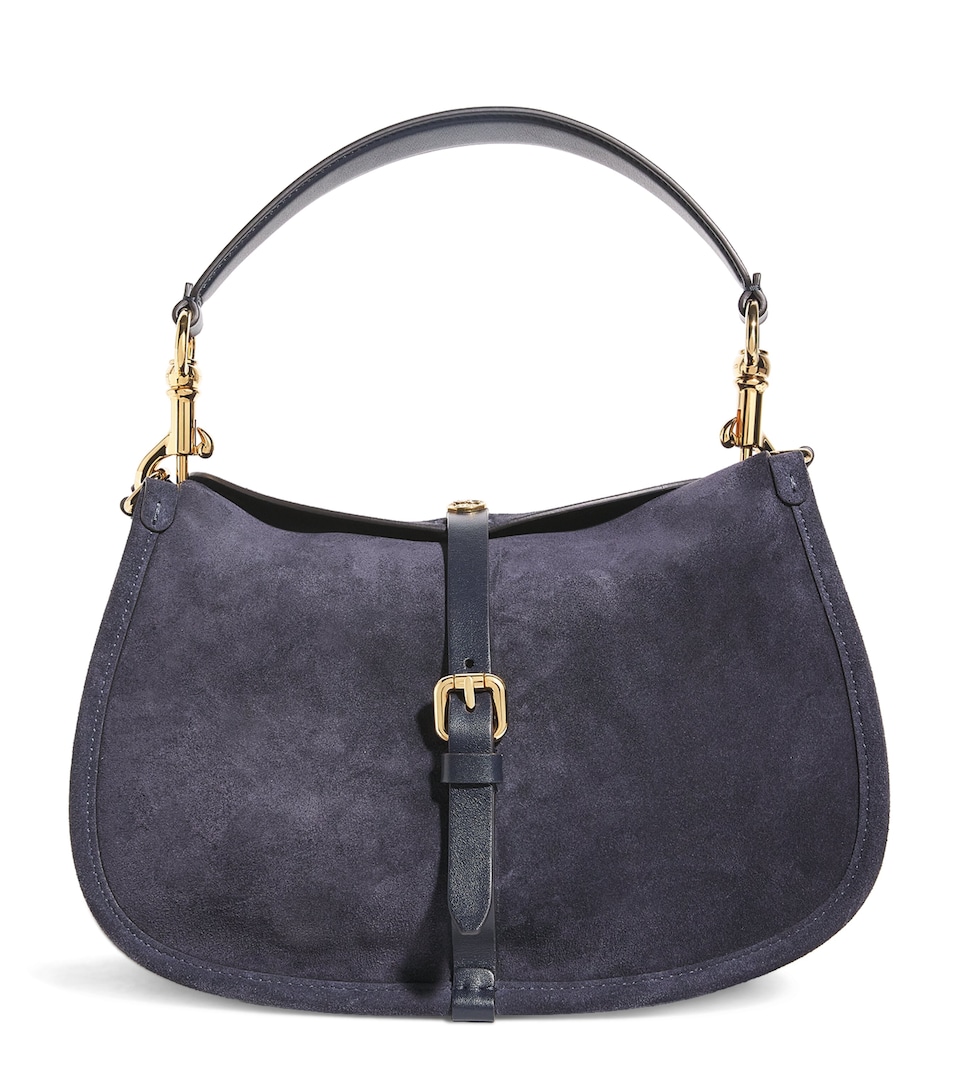 Suede Pony Cross-Body Bag