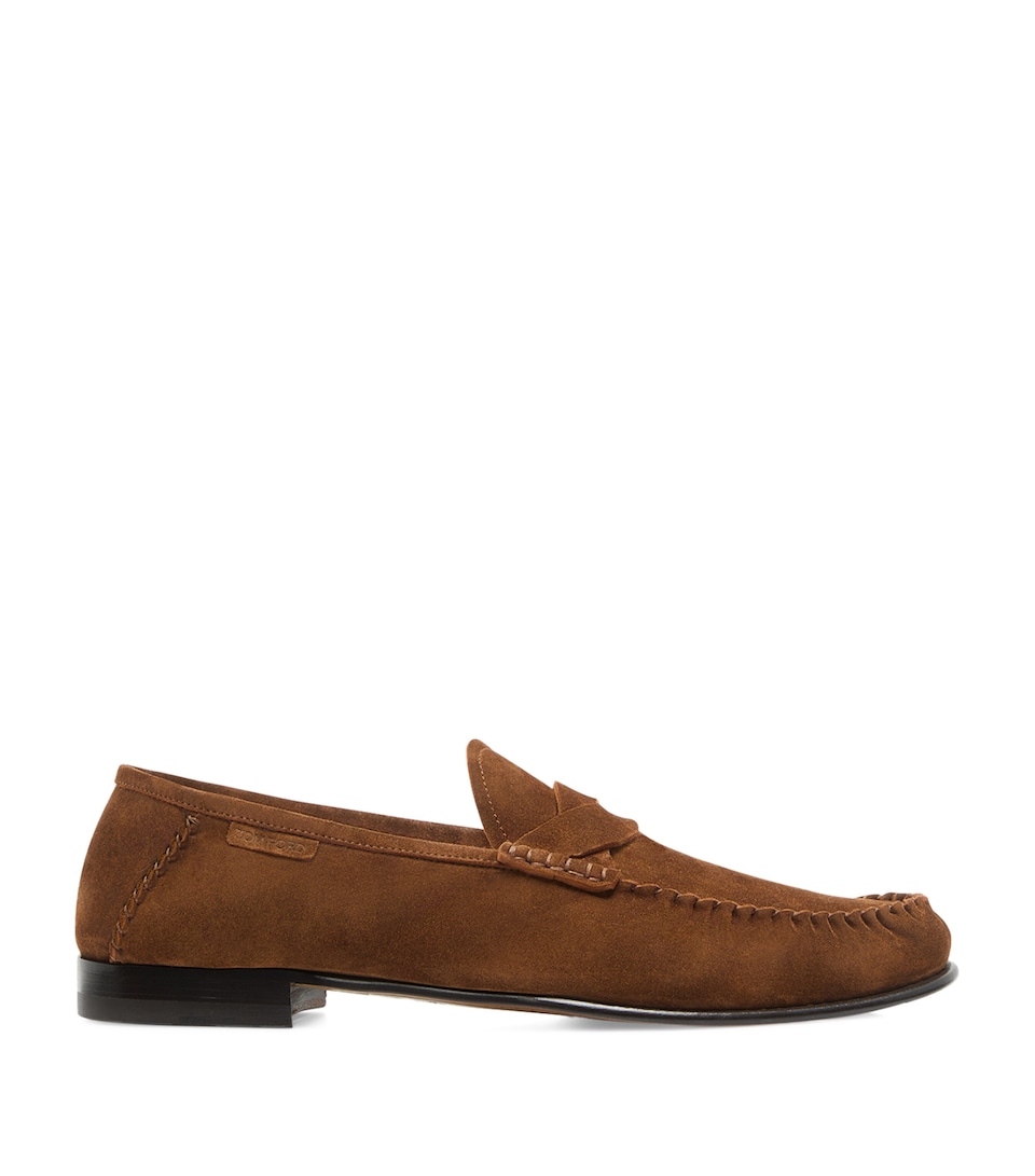Suede Loafers