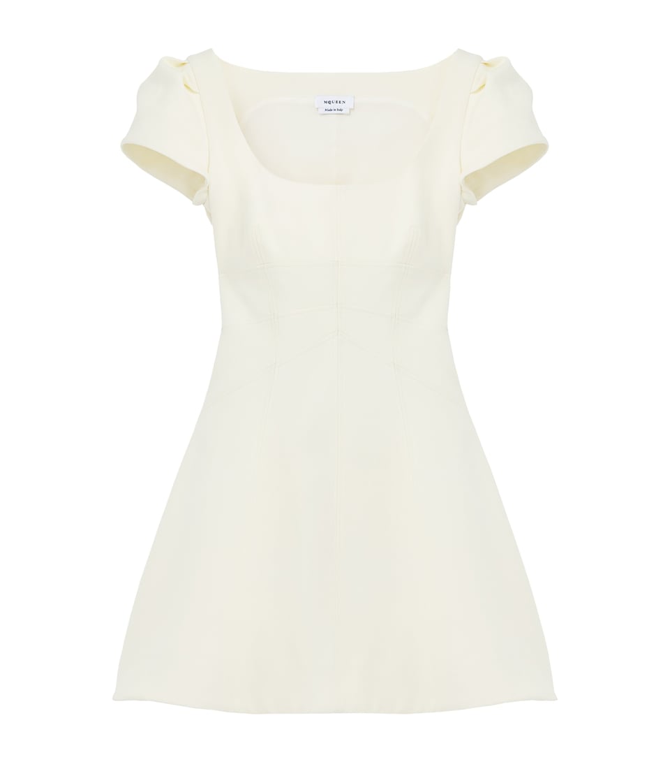 Wool-Blend Mini Dress