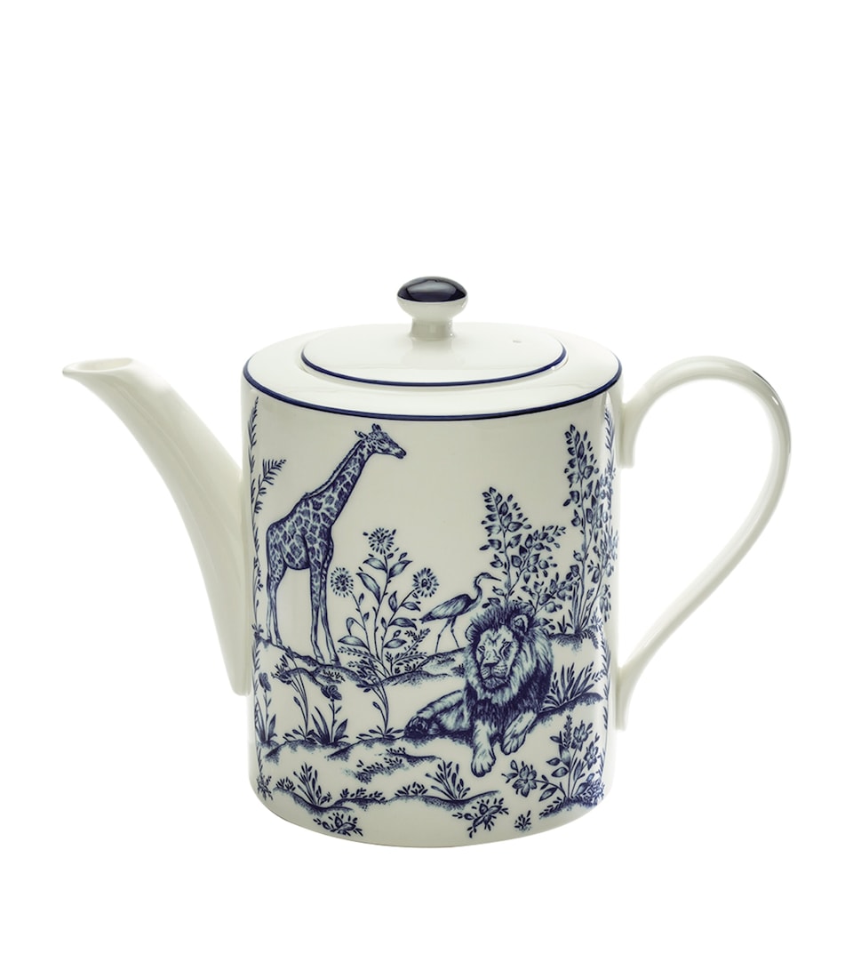 x Nina Campbell Serengeti Teapot