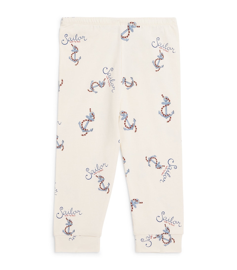 Organic Cotton Rock My Boat Trousers (1-36 Months)