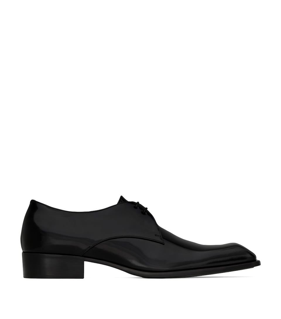 Leather Jean Derby Shoes