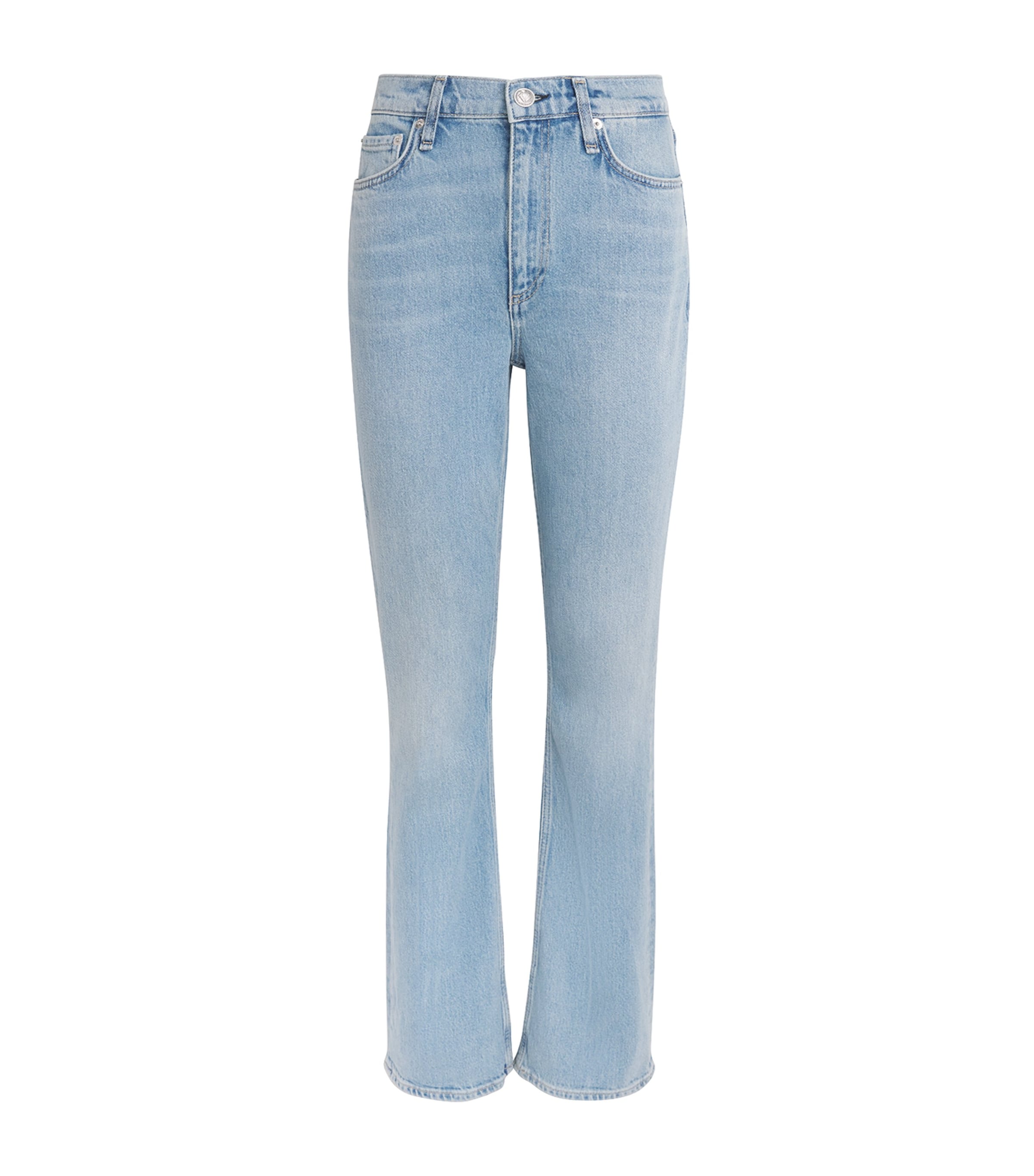 Rag & Bone Womens Peyton Mid-Rise Bootcut Jeans Everglade