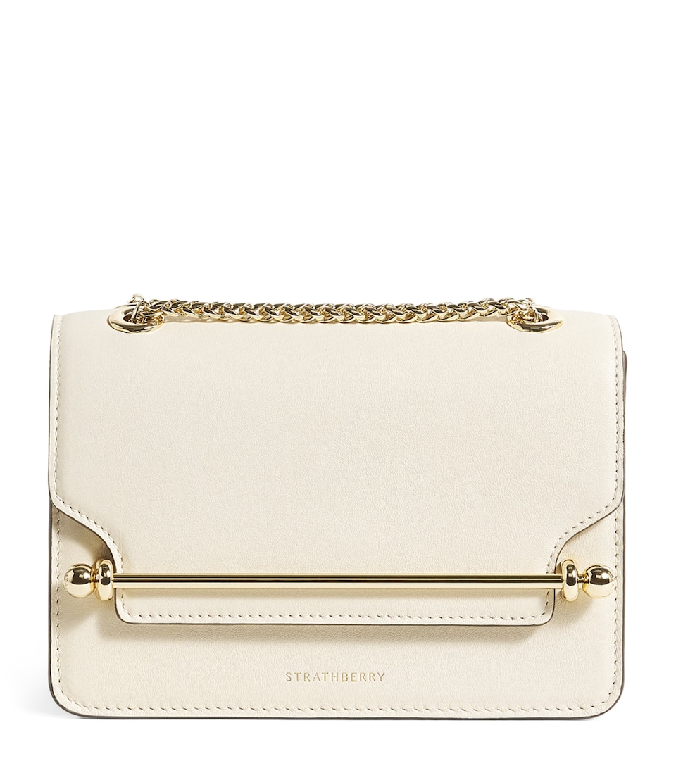 Mini Leather East-West Shoulder Bag