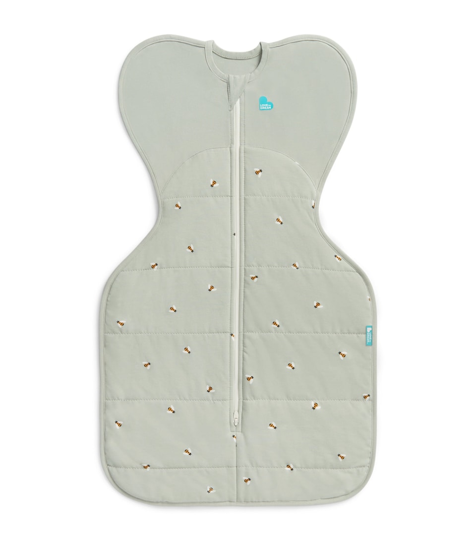 Stretch-Cotton Bee Swaddle