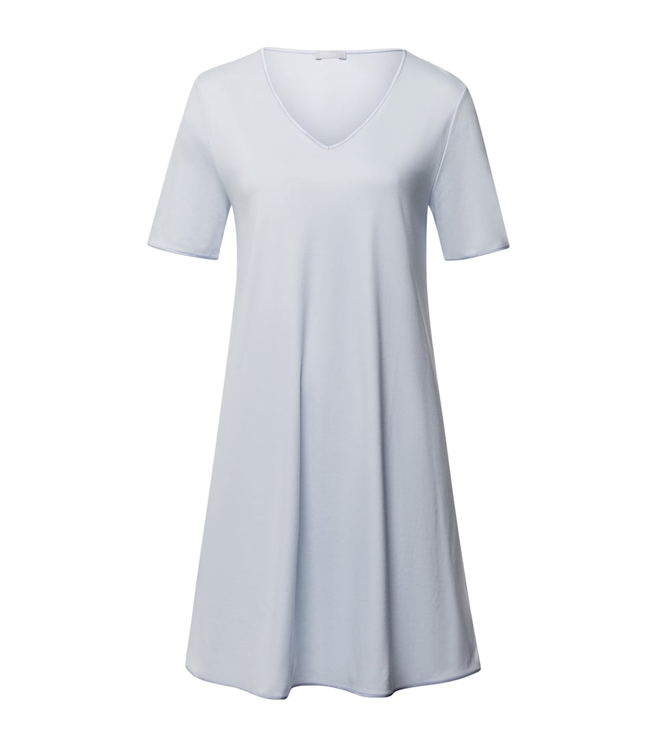 Cotton Short-Sleeve Nightdress