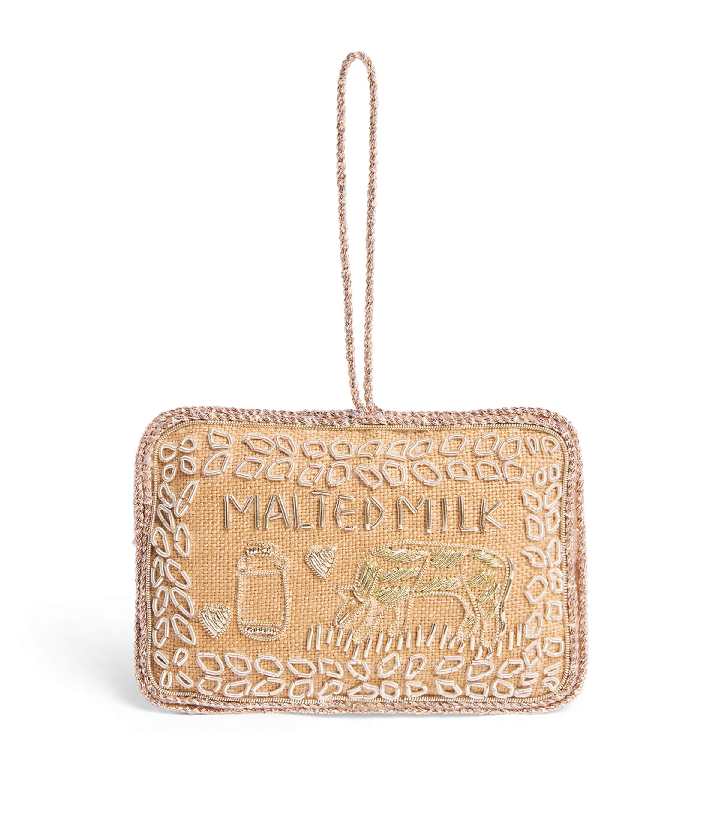 Katie Larmour Malted Milk Biscuit Tree Decoration Caramel