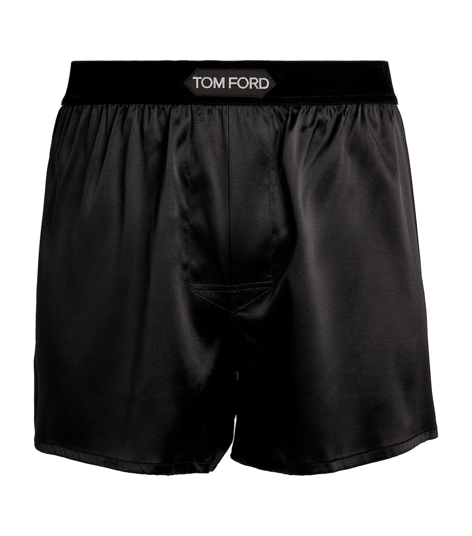 Stretch-Silk Boxer Shorts