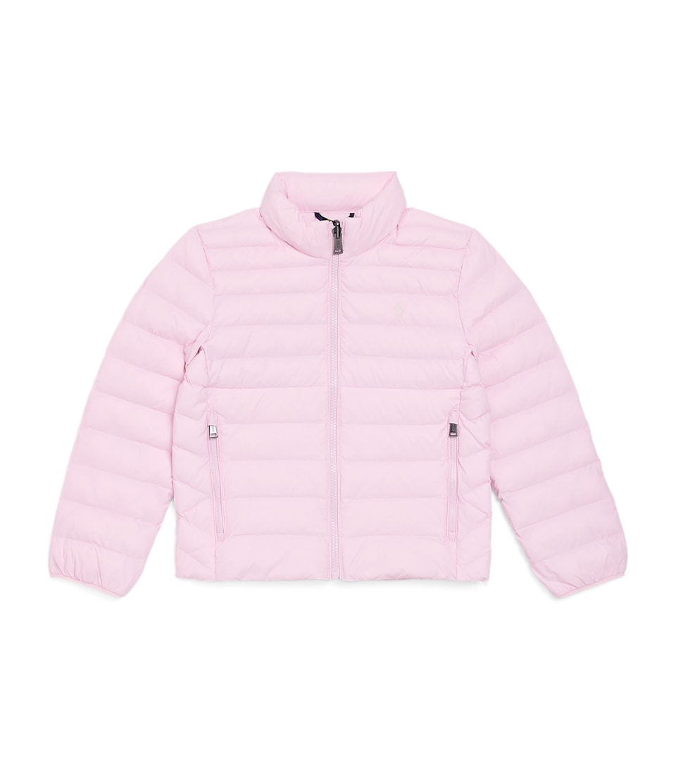 Packable Polo Pony Puffer Jacket (7-14 Years)