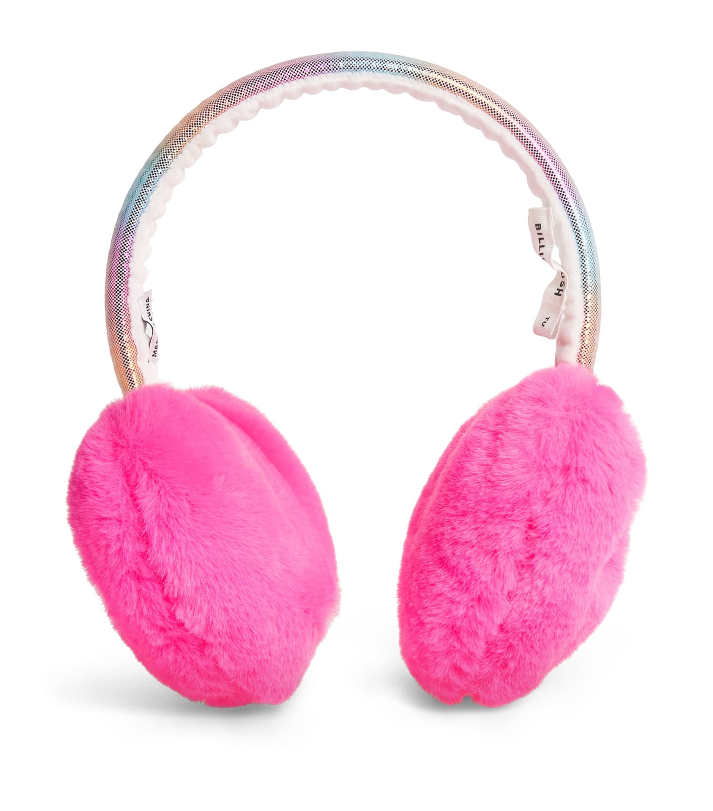 Billieblush Heart Ear Muffs Pink
