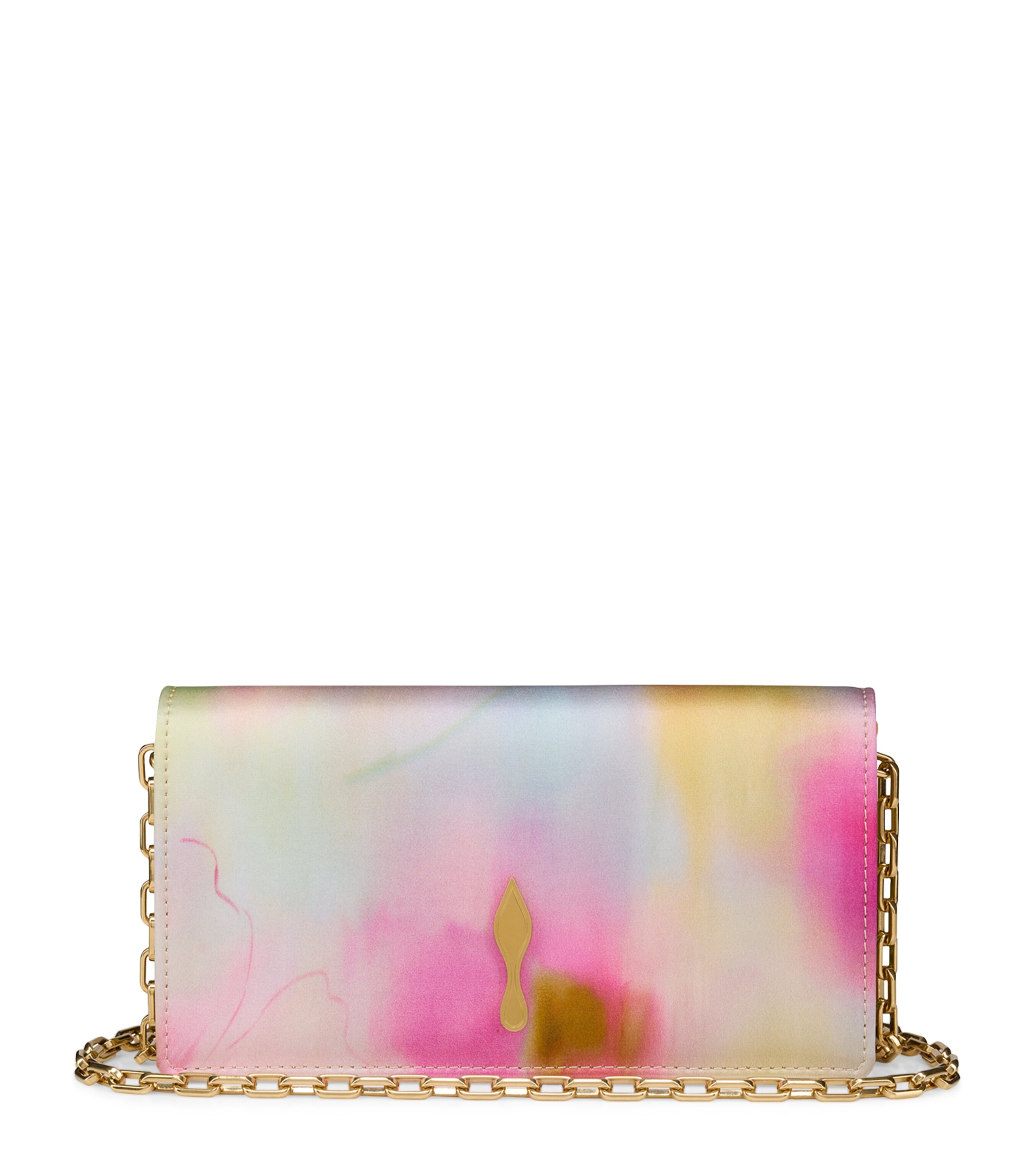Christian Louboutin Bettina Silk Clutch Bag