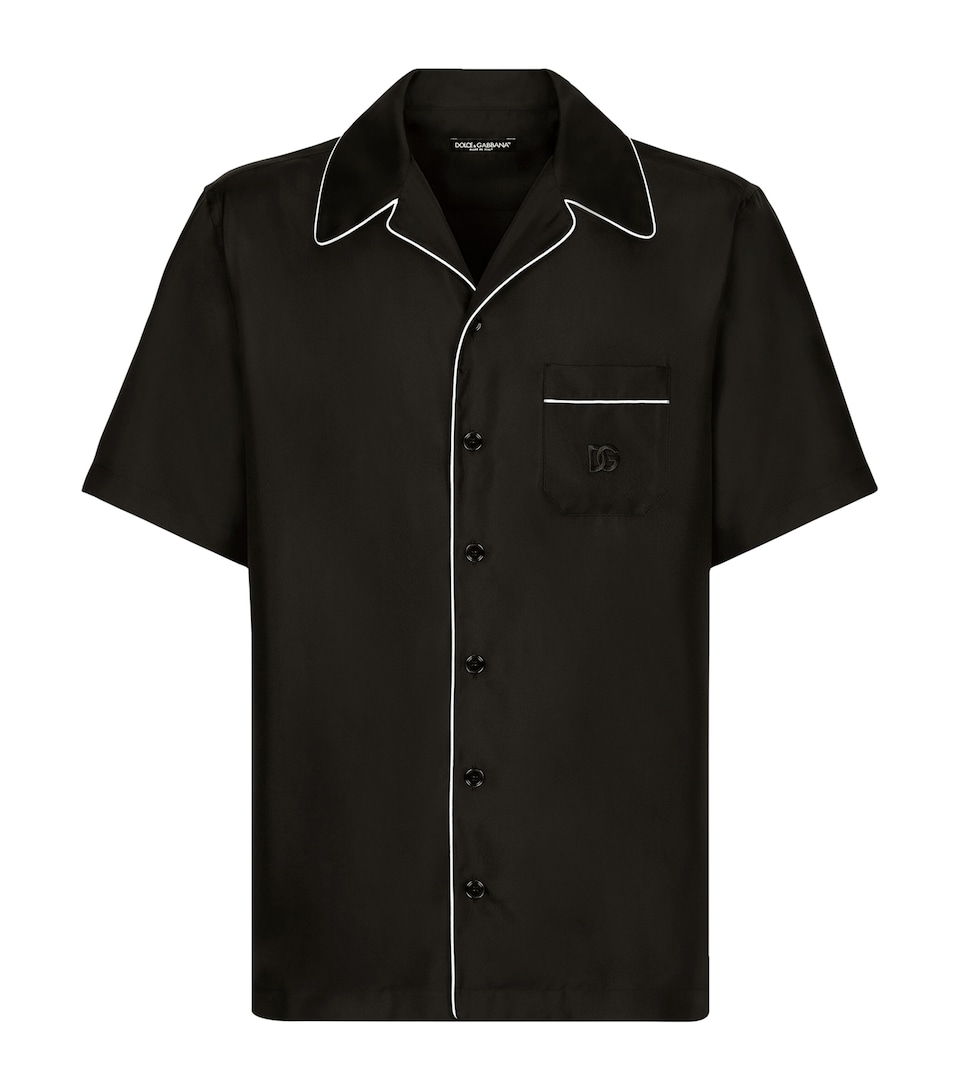 Silk Short-Sleeve Shirt