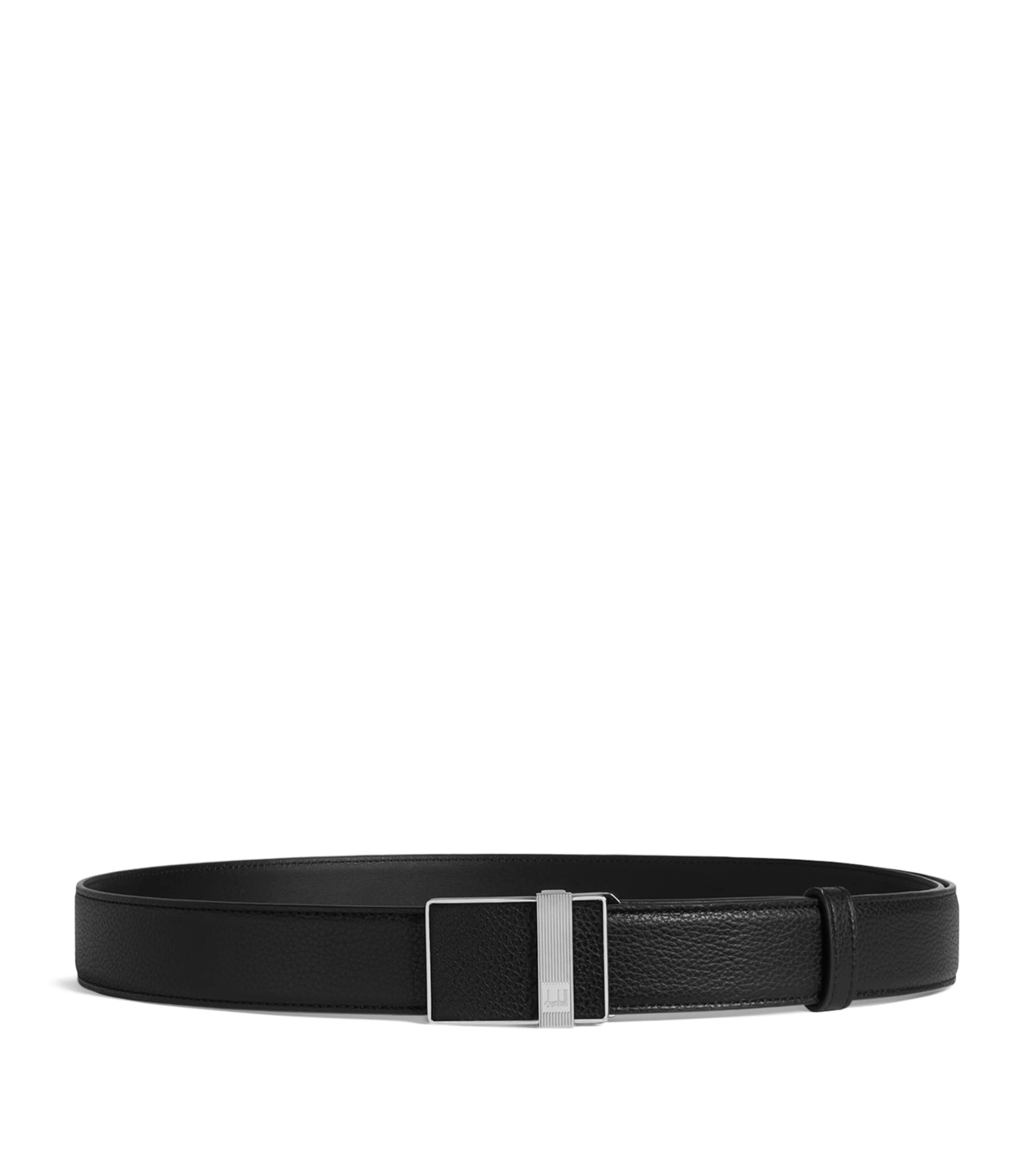 Leather Automatic Longtail Buckle Belt