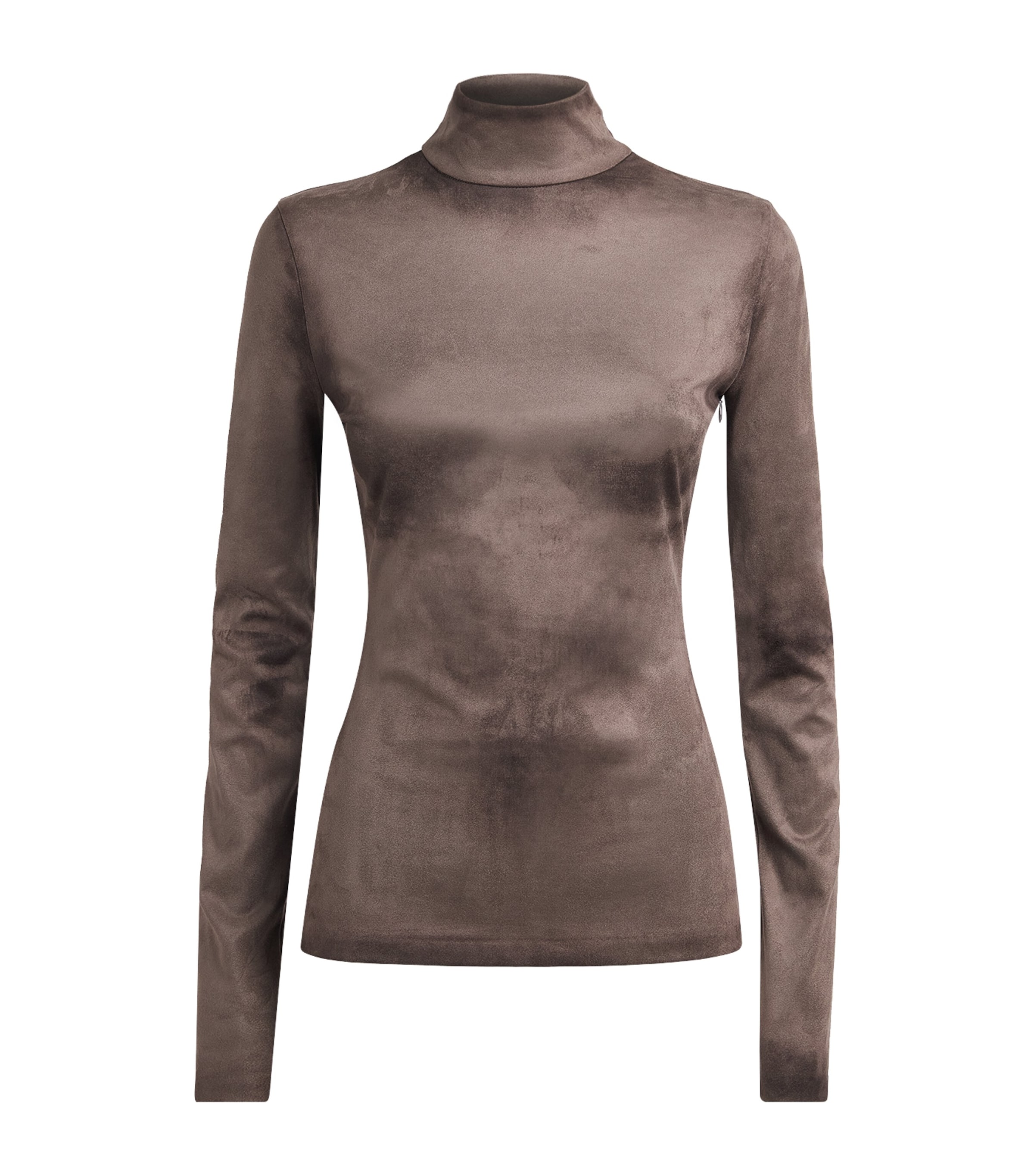 Acne Studios Womens Trompe-l’Oeil Long-Sleeve T-Shirt Ash Grey