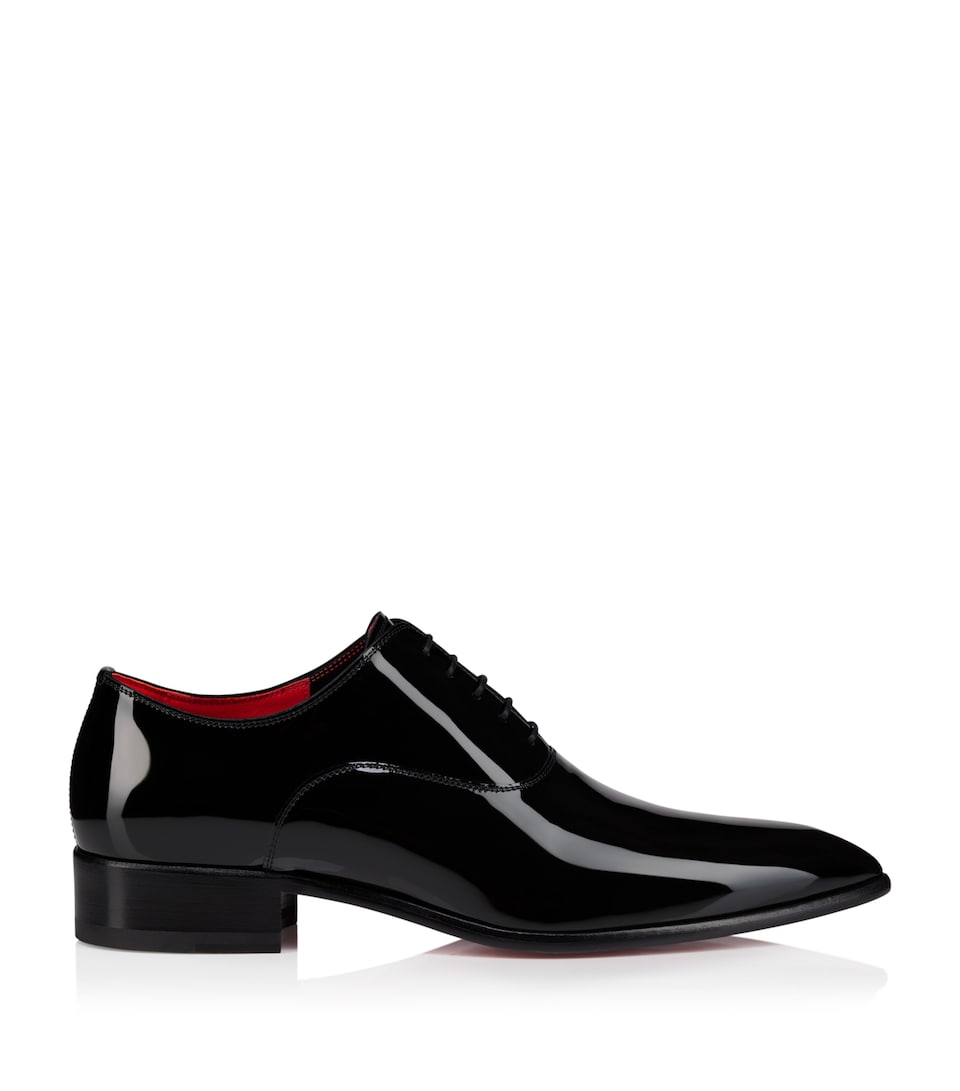 Pelvis Patent Leather Oxford Shoes