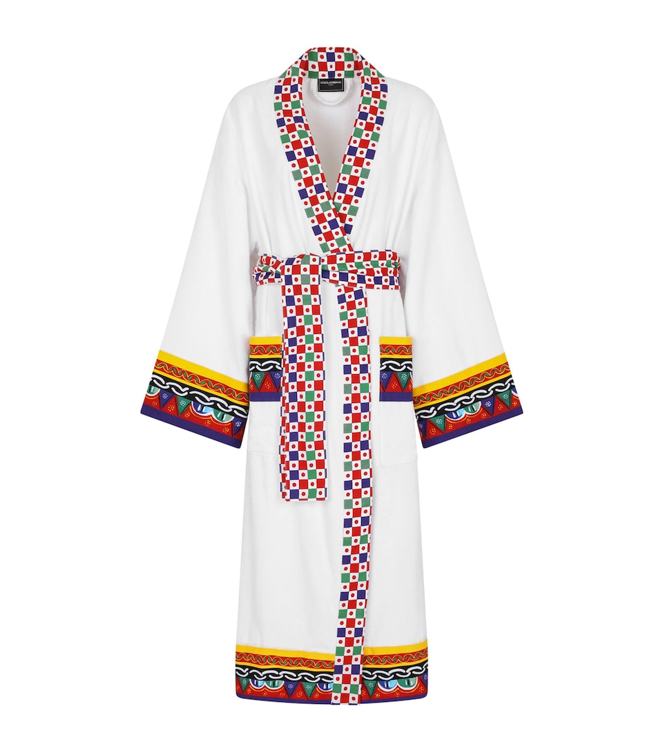 Cotton-Terry Carretto Bathrobe