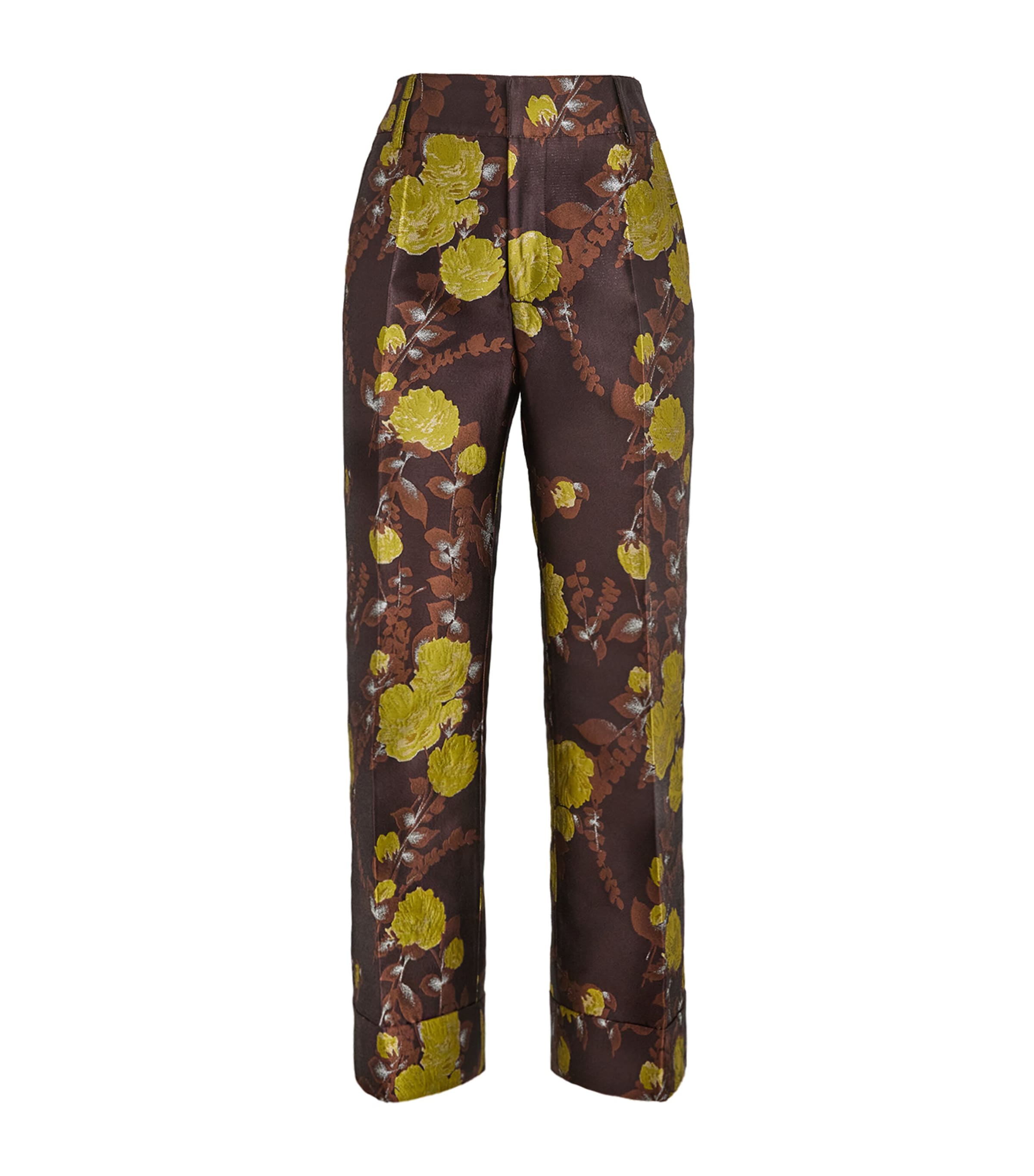 La Doublej Womens Cropped Hendrix Trousers Devon