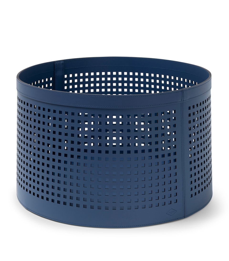 Frette Cubo Basket (48cm) Blue Mare