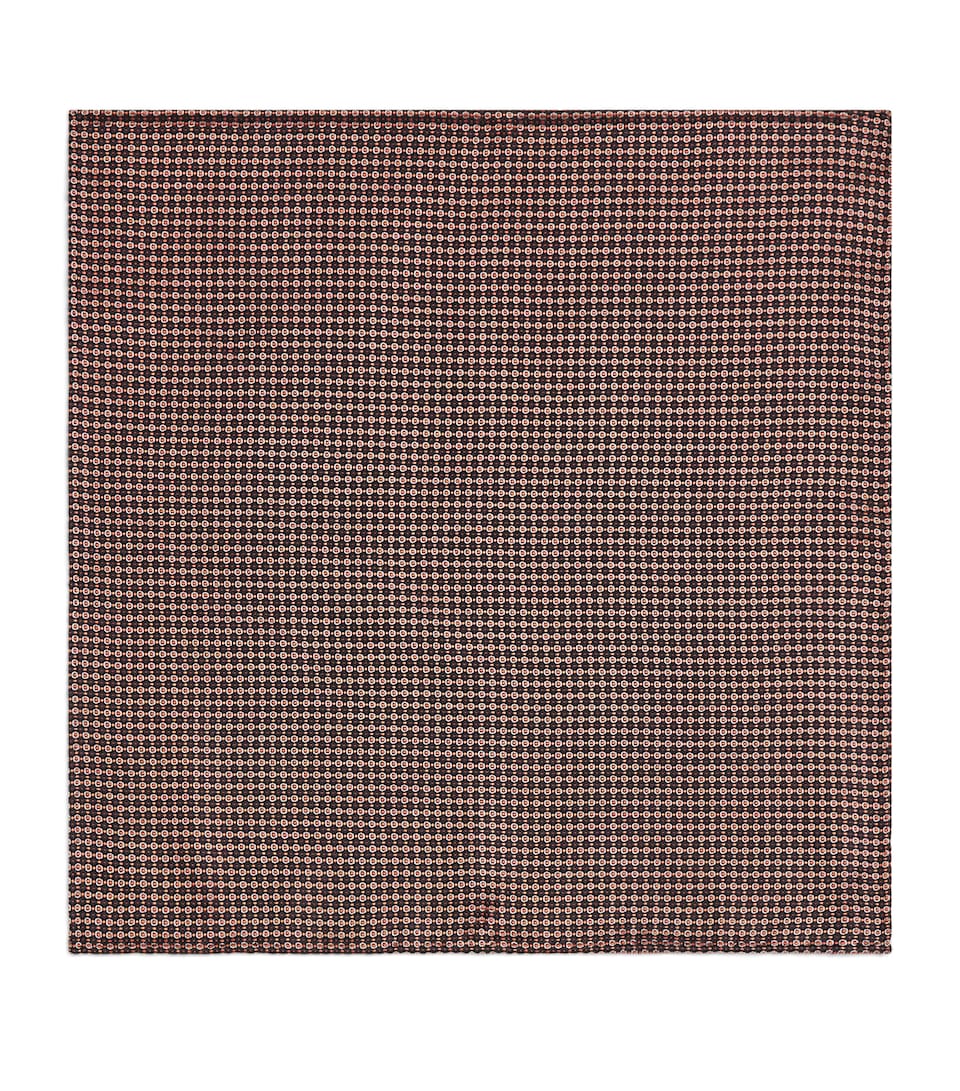 Silk Jacquard Pocket Square