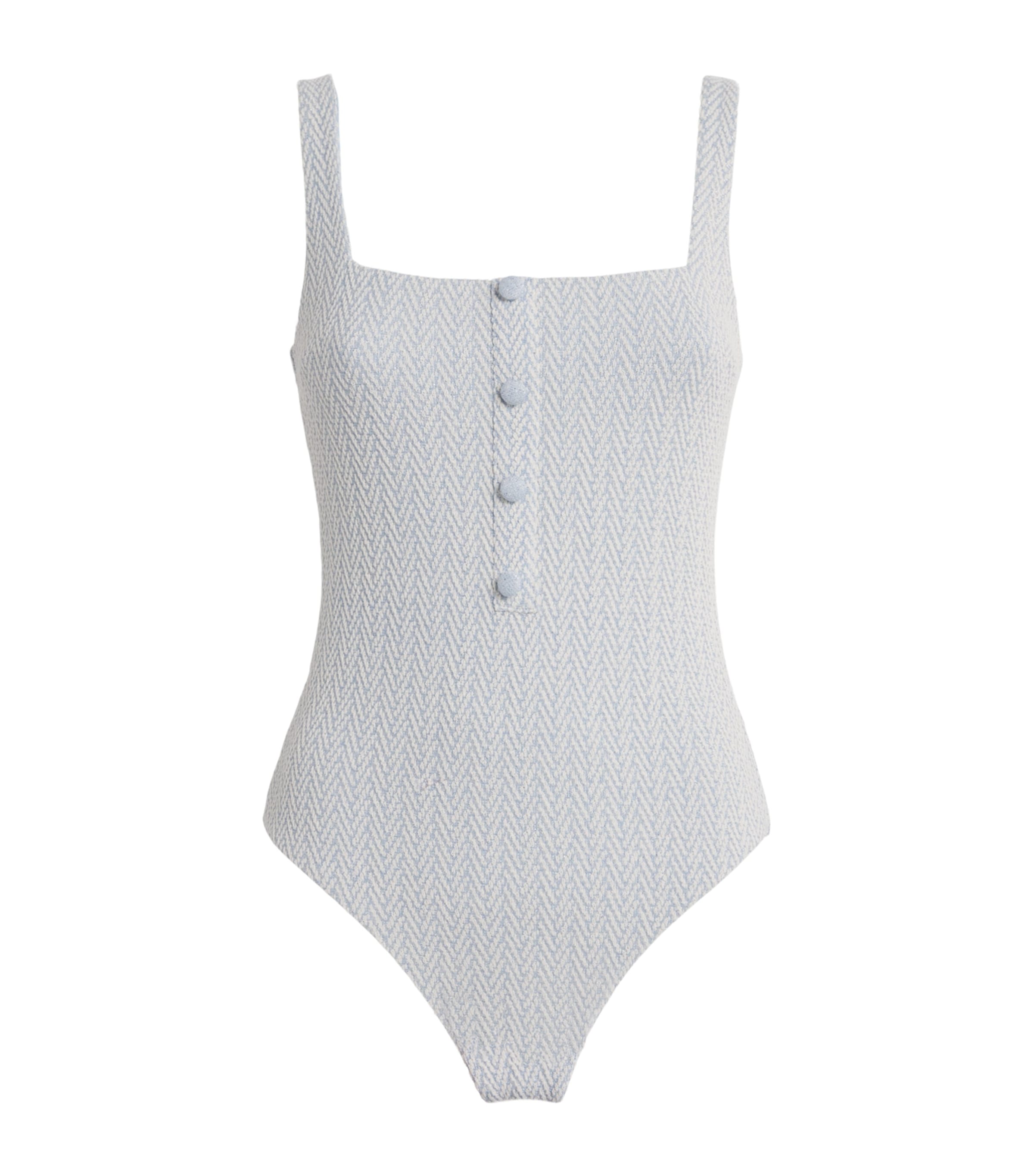 Devon Windsor Womens Herringbone Layla Swimsuit Polar
