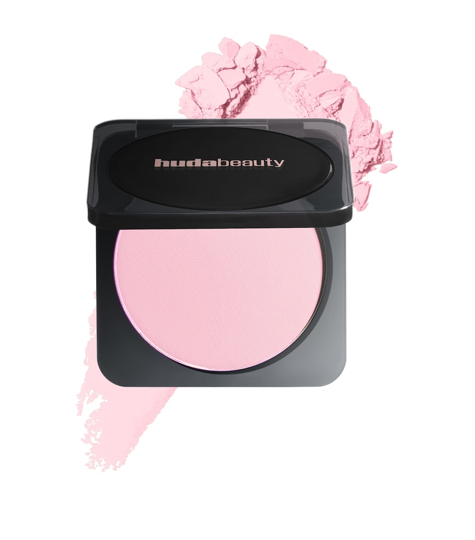 Huda Beauty Easy Bake and Snatch Pressed Brightening and Setting Powder Ube Birthday Cake