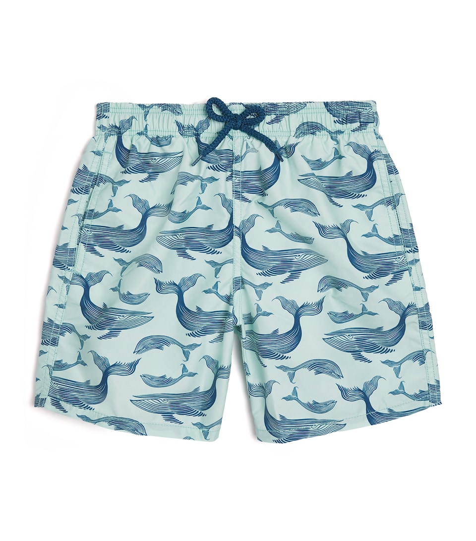 Whales Print Swim Shorts (2-14 Years)