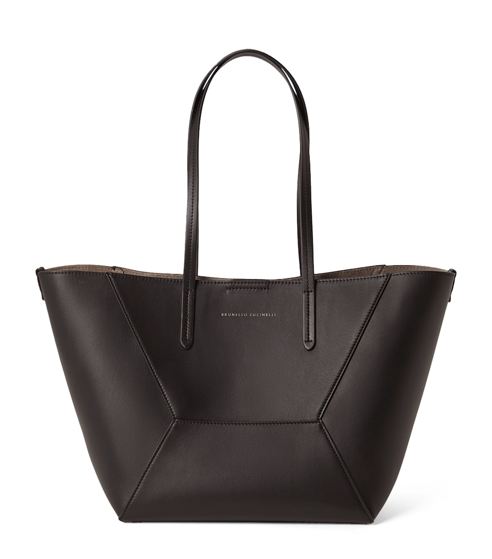Small Calfskin BC Duo Tote Bag