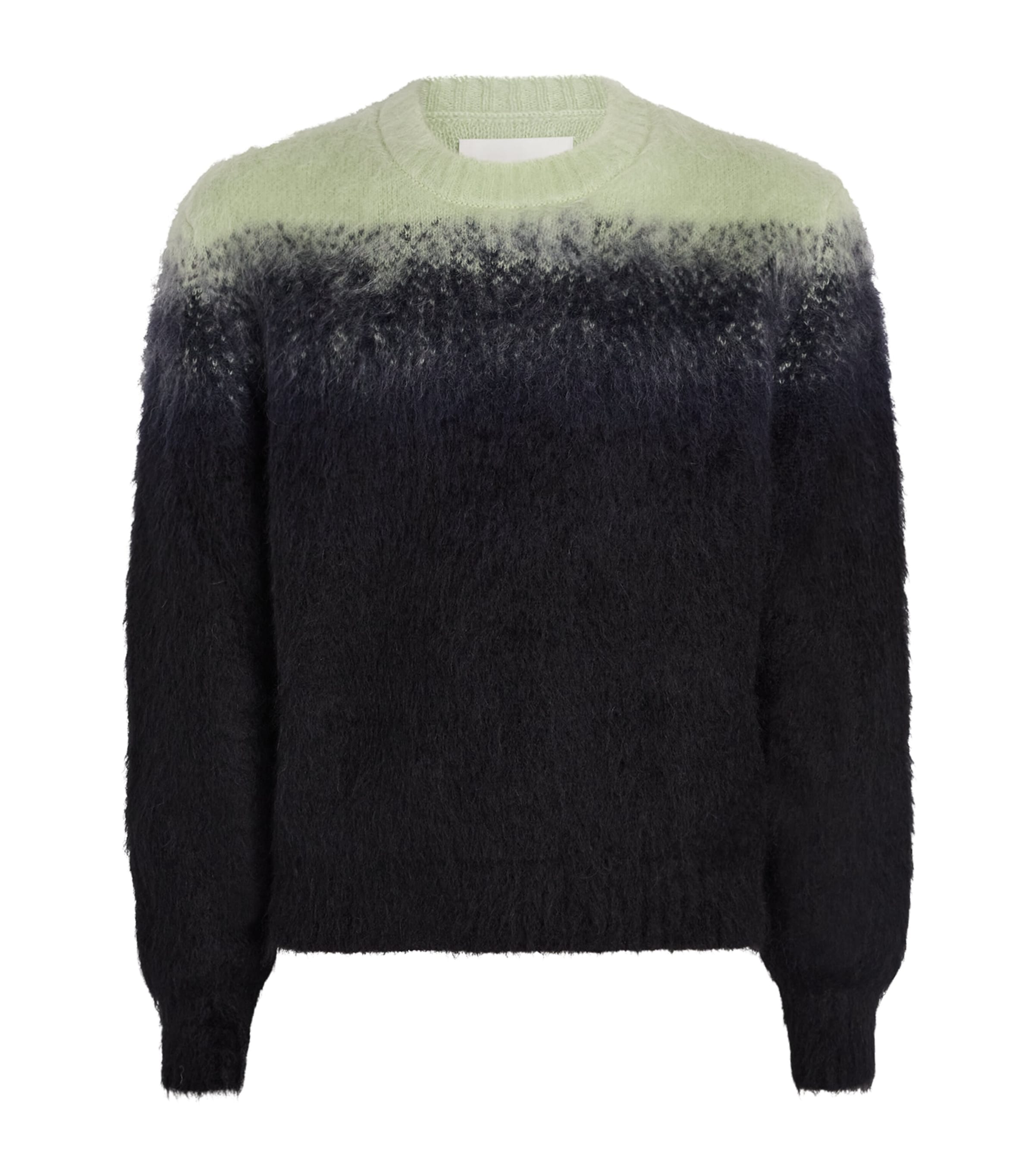 Mohair-Blend Crew-Neck Sweater