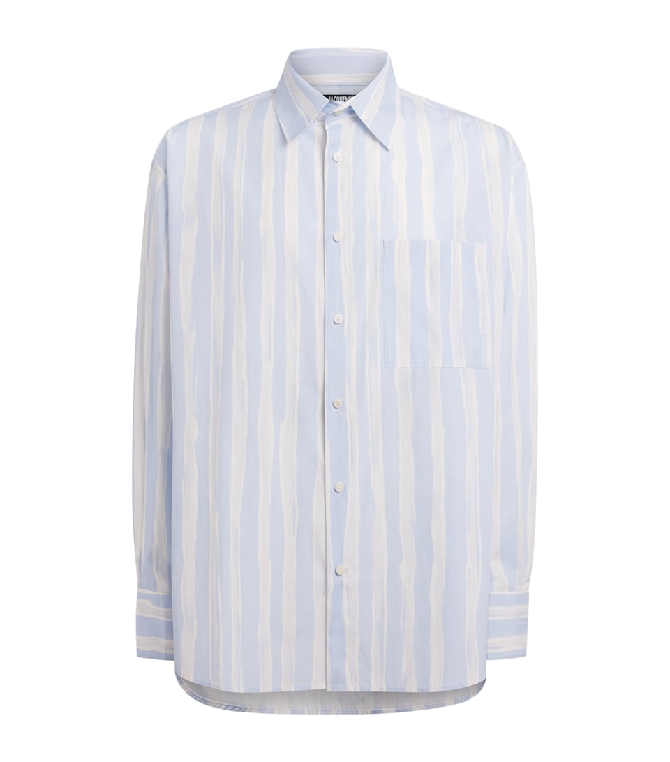 Cotton Stripe Camargue Shirt