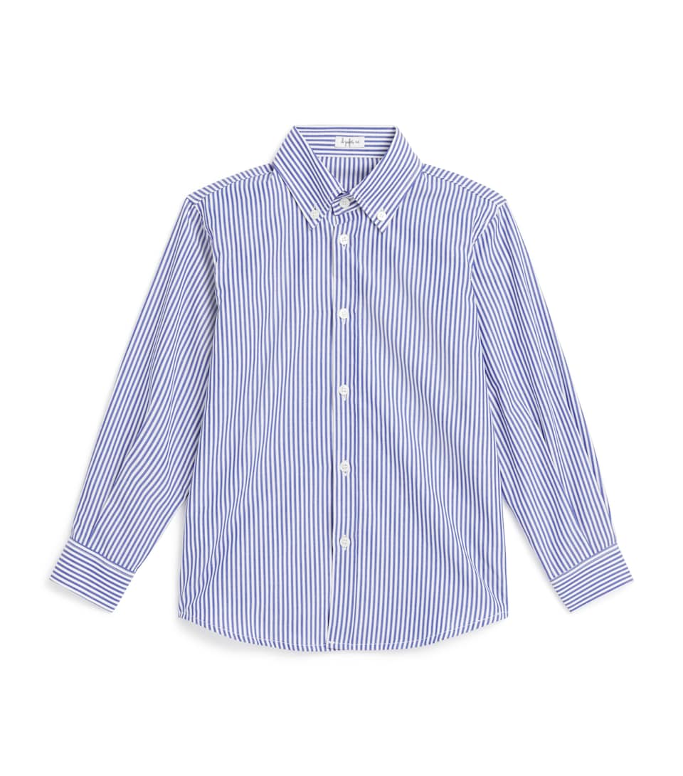 Cotton Stripe Shirt (2-14 Years)