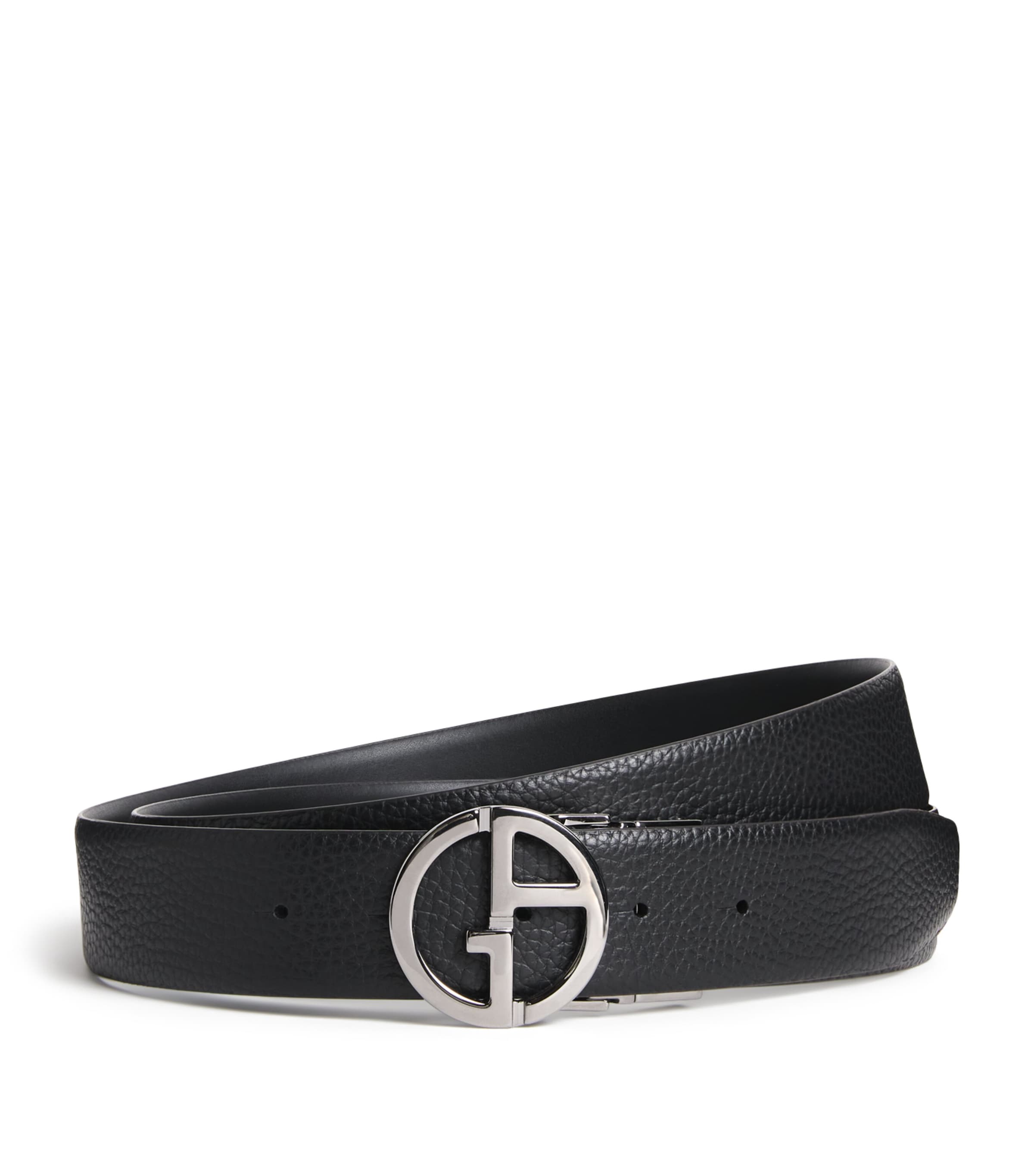 Leather Logo Belt
