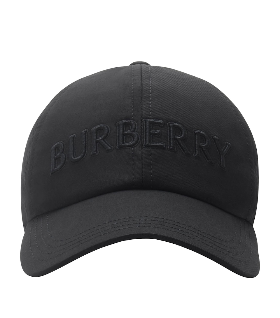 Cotton Gabardine Logo Cap