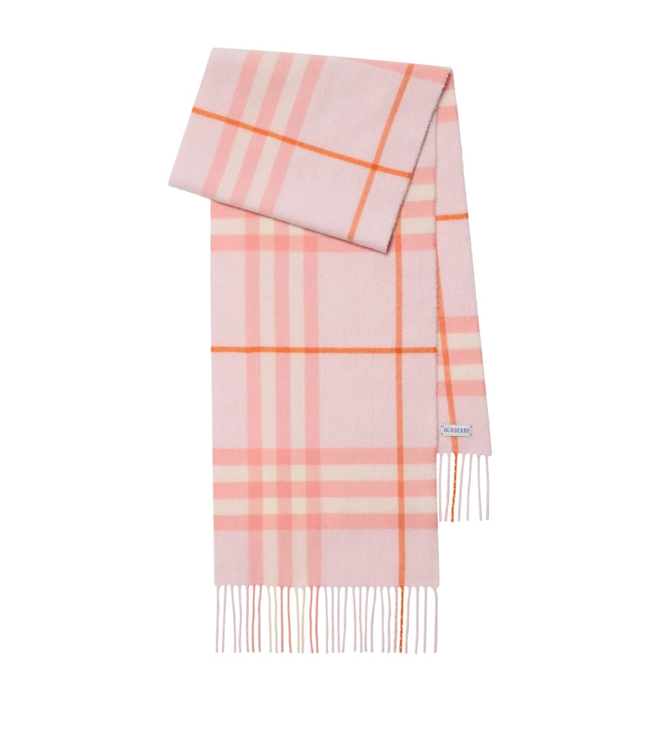 Cashmere Check Scarf