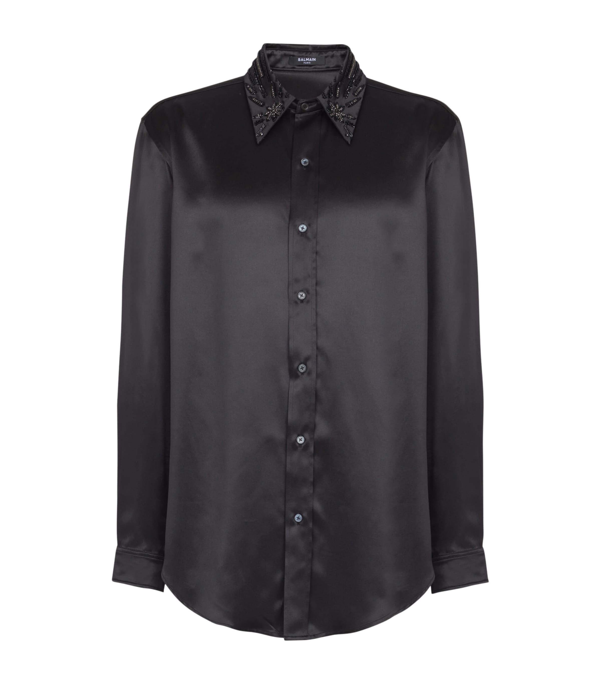Satin Embellished Shirt