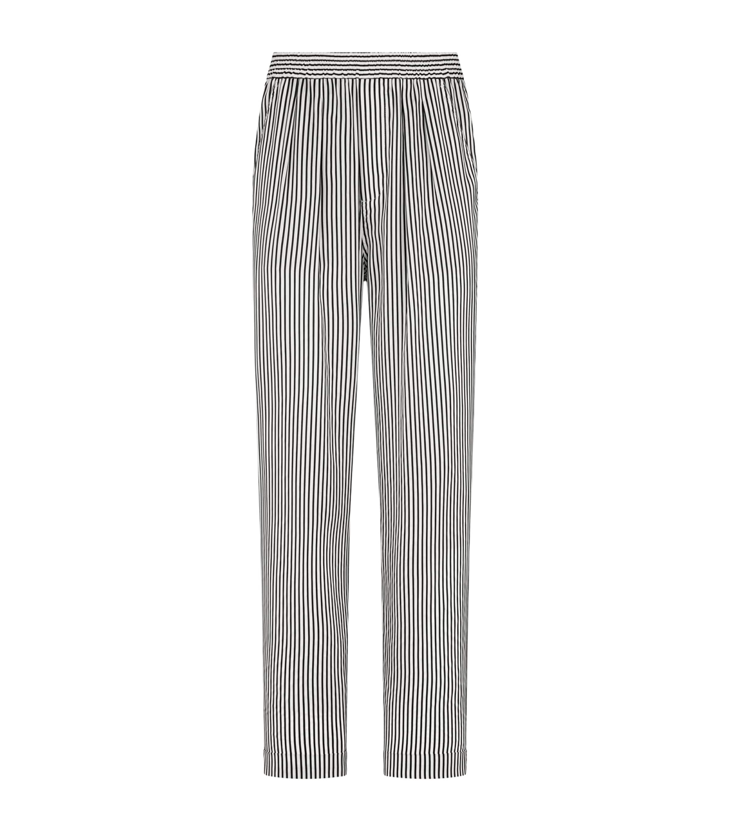 TOM FORD Womens Silk Striped Trousers Nwa