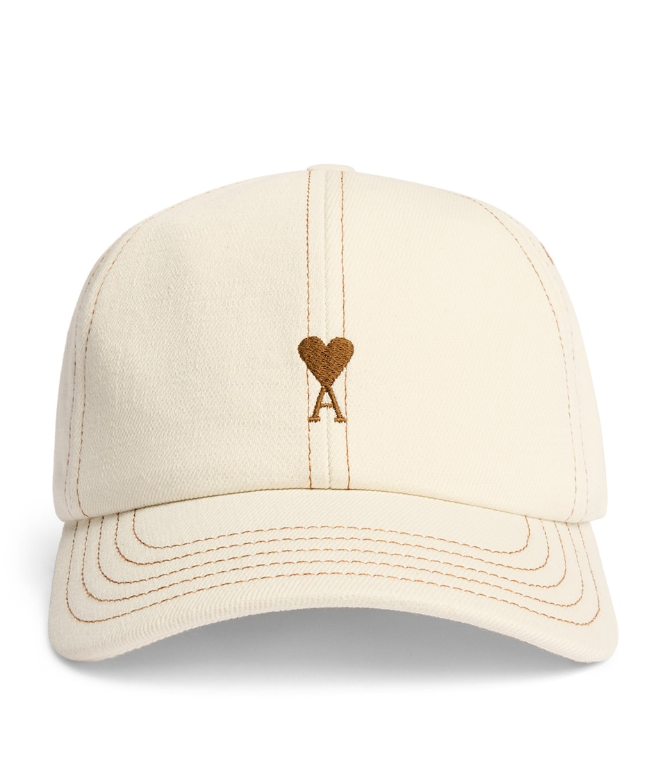 AMI Paris Ami de Coeur Cap Blanc Creme