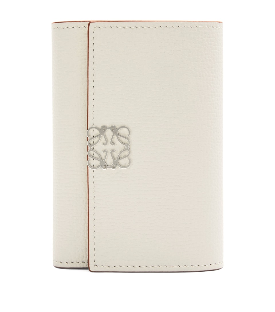 Leather Anagram Vertical Wallet