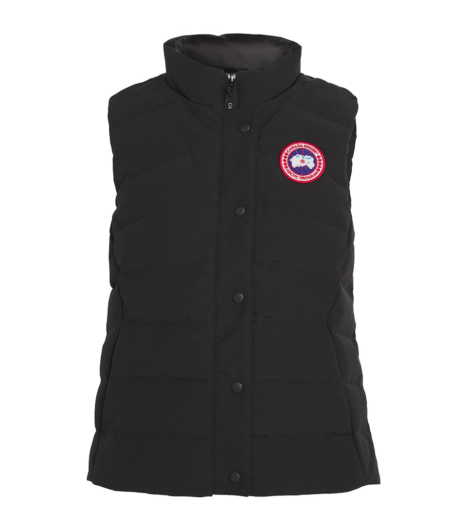 Down-Filled Padded Freestyle Gilet