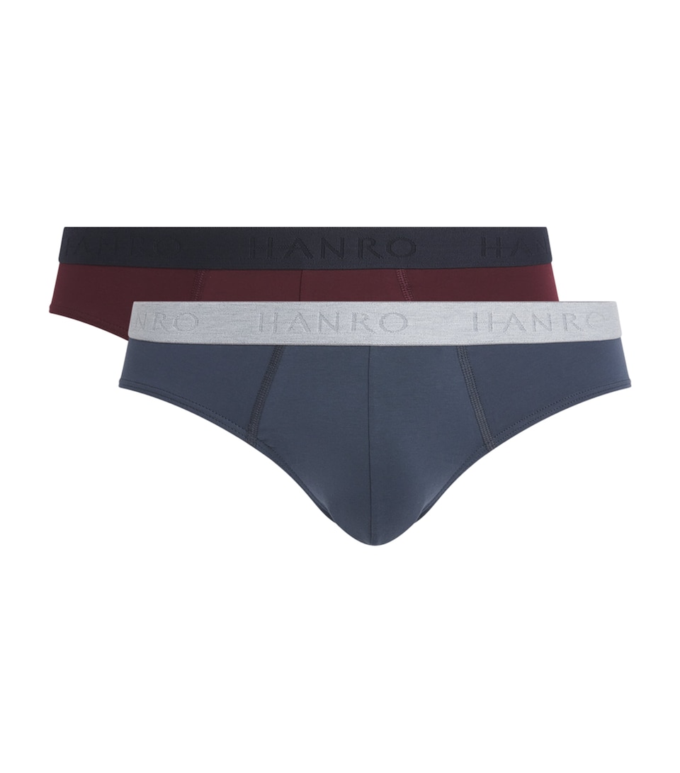 Stretch-Cotton Essentials Briefs (Pack of 2)