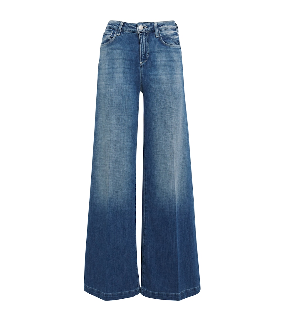 Quincy High-Rise Wide-Leg Jeans