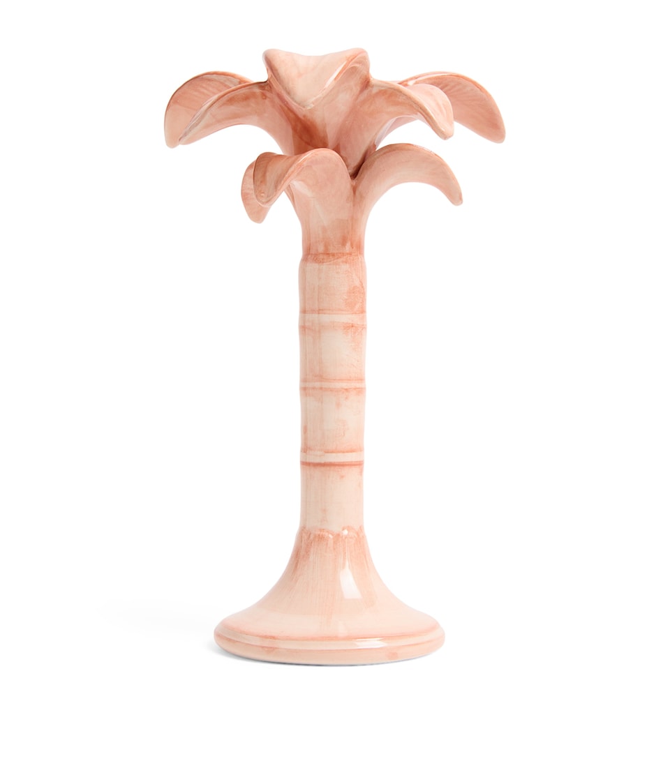 Palm Tree Candlestick Holder