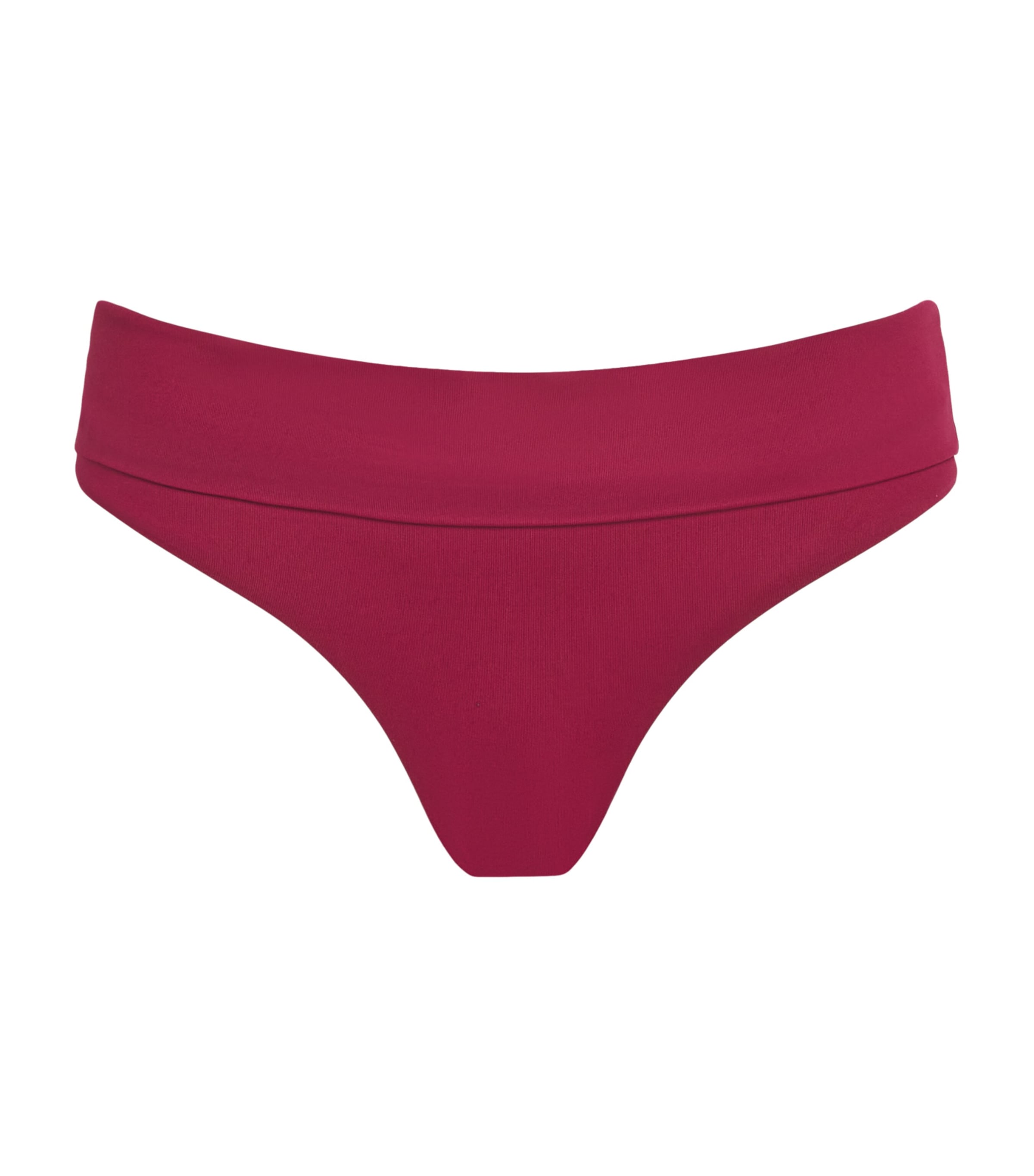 Melissa Odabash Womens Provence Bikini Bottoms Burgundy