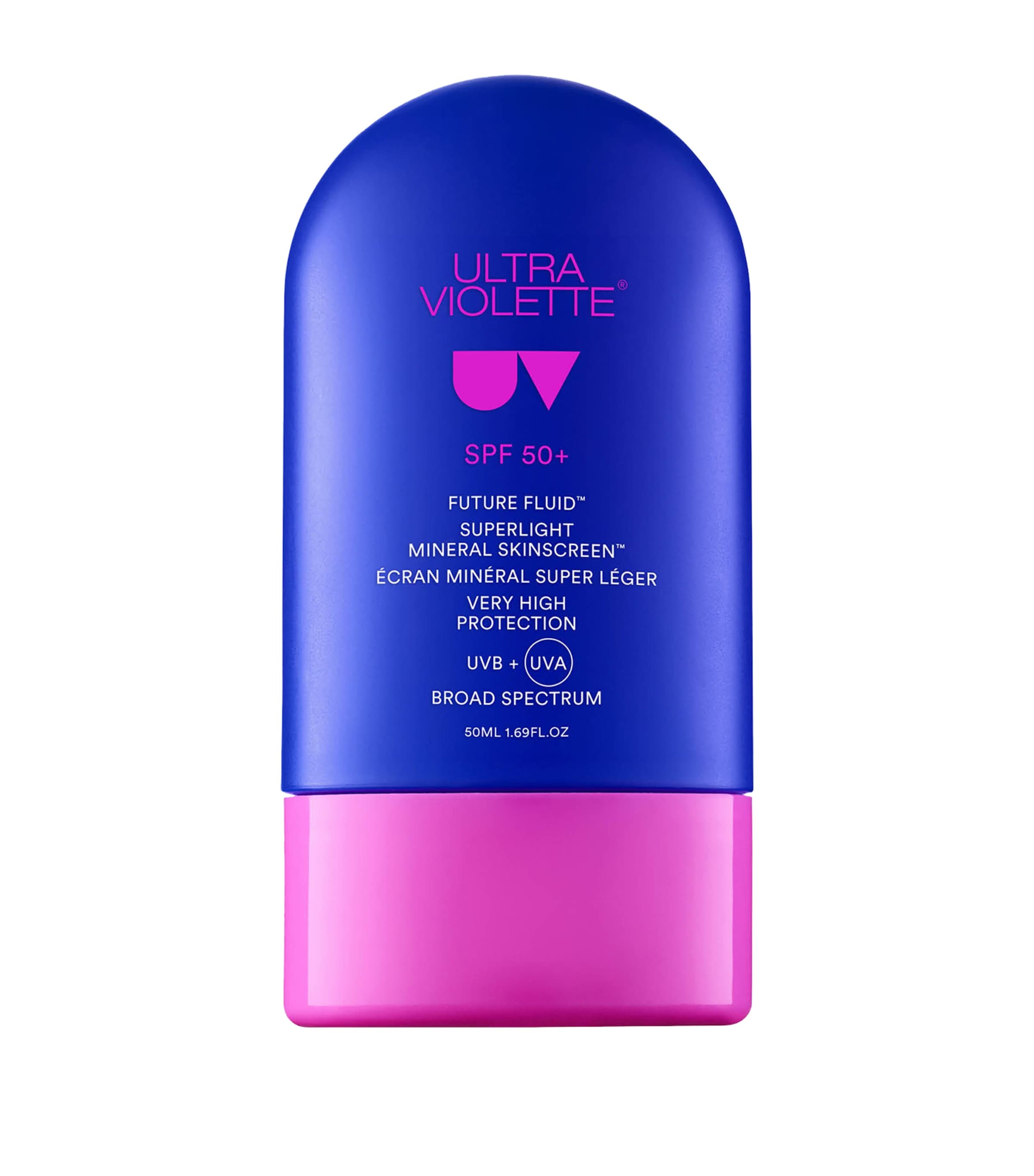 Ultra Violette Future Fluid  Superlight Mineral Skinscreen (50ml)